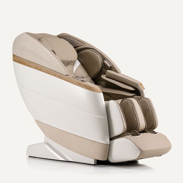 Massagesessel iRest Queentri (A357) - beige, Heizfunktion, Fussmassage, Massagesystem: 3D