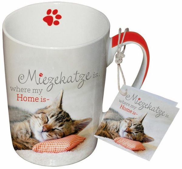 PPD Tasse Mug Mietzekatze 250 ml, New Bone China