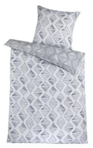 Optidream Bettwäsche Set Mikrofaser 135x200 Polyester Jonas-Wende weiß, Mikrofaser, 2 teilig, Geschenk Idee Frauen Männer neue Wohnung Hochzeit Frühjahr sale Bild 4