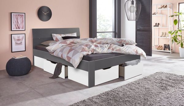 rauch Bett Flexx, inklusive Schubkästen