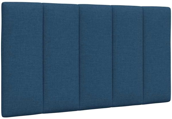vidaXL Bett mit Matratze "Hanko" Blau 90x200 cm Stoff 3310509 Bild 9