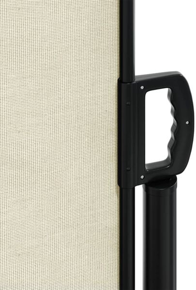 vidaXL Seitenmarkise Ausziehbar Creme 220x500 cm 4004475 Bild 8