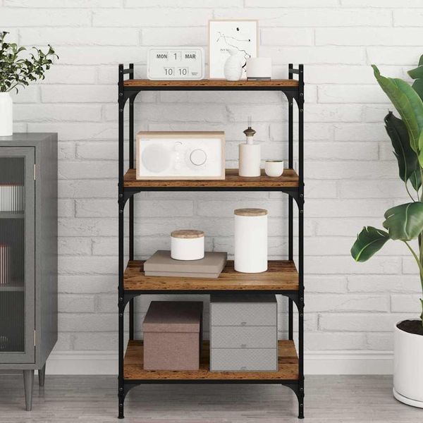 vidaXL Regalbrett 4 pcs Braun 60 x 40 x 1,5 cm Holzwerkstoff 875054