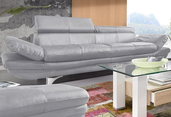 COTTA 3-Sitzer Enterprise, Big-Sofa, mit Armteilverstellung & Kopfteilverstellung