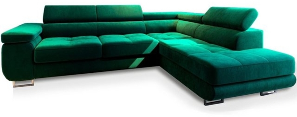 Masseno Ecksofa SELVA mit Schlaffunktion L-Form, Sofa mit Bettkasten Bild 4