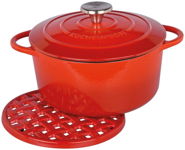 Küchenprofi Topfuntersetzer Rot Provence