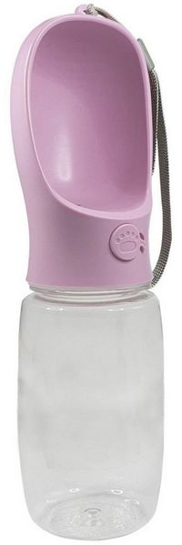 Nobby Reisenapf Trinkflasche 2 in 1 pink