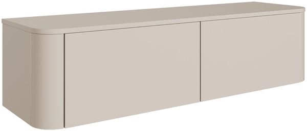 Selsey 'Luvio' TV-Board hängend oder stehend, Kaschmirgrau, 140 cm