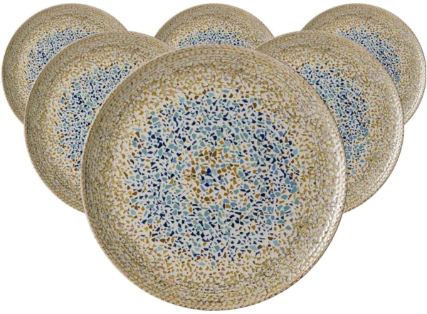 Ritzenhoff & Breker Rimini Platzteller ø 32 cm Mosaik Sand 6er Set