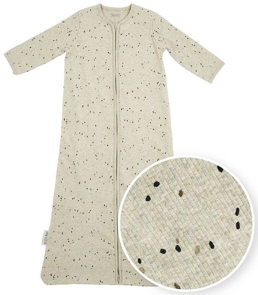 Meyco Baby Schlafsack Mit Ärmeln Rib Mini Spot - S