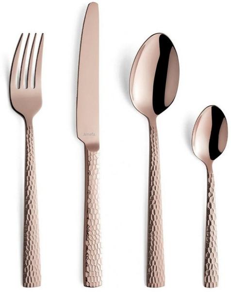 Amefa FELICITY Besteckset 24-teilig PVD rosé gehämmert