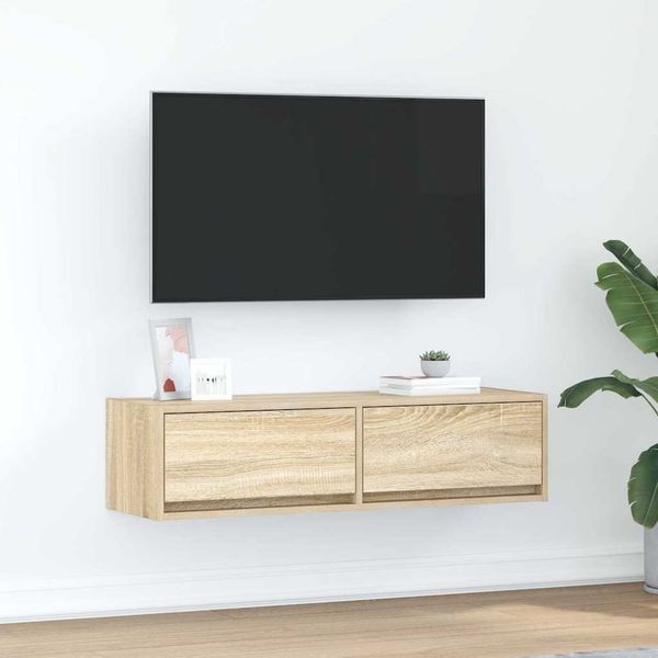 vidaXL TV-Schränk Sonoma-Eiche 100 x 31 x 25,5 cm Holzwerkstoff 861528