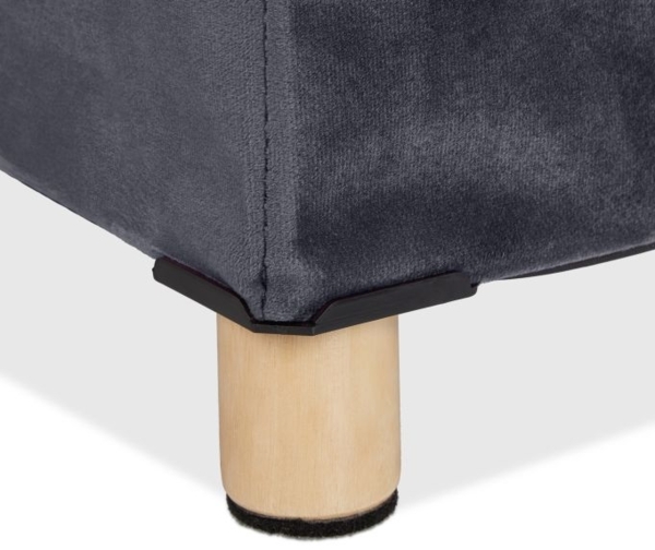 Samthocker mit Tablett Bild 8