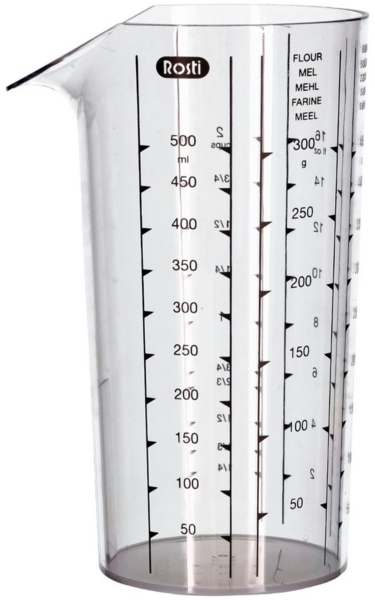 Rosti Messbecher 0,5 l klar