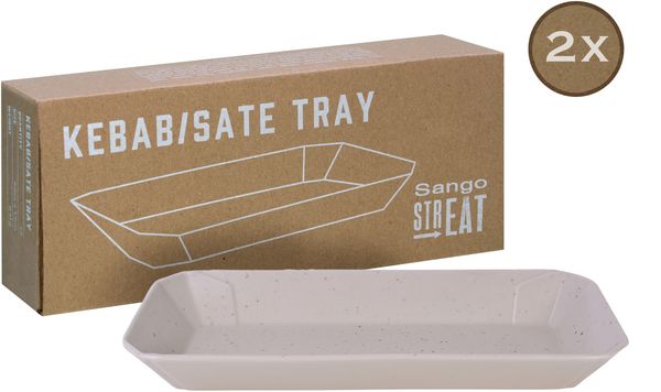 Streat Food Creme, Tray Kebab 2-tlg 30,6 cm (mo)