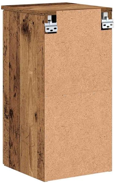 vidaXL Badezimmerschrank Wandmontiert Altholz 30 x 31,5 x 61 cm 883352 Bild 8