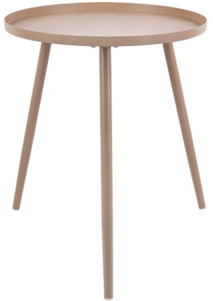 Leitmotiv Beistelltisch Elle High Steel Sand Brown LM1888SB