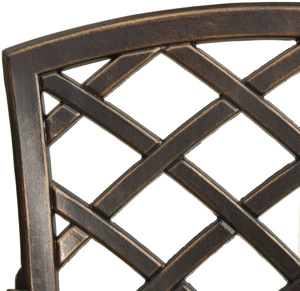 vidaXL 5-tlg. Garten-Essgruppe Bronzen Aluminiumguss 3216316 Bild 9