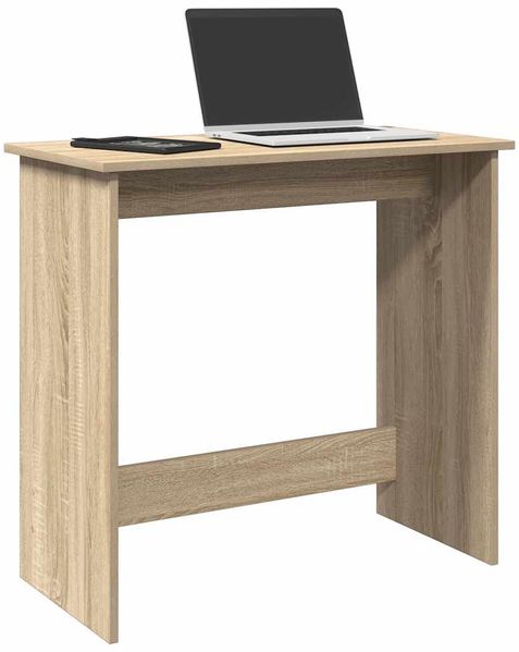vidaXL Schreibtisch Sonoma-Eiche 80x40x75 cm Holzwerkstoff 860456