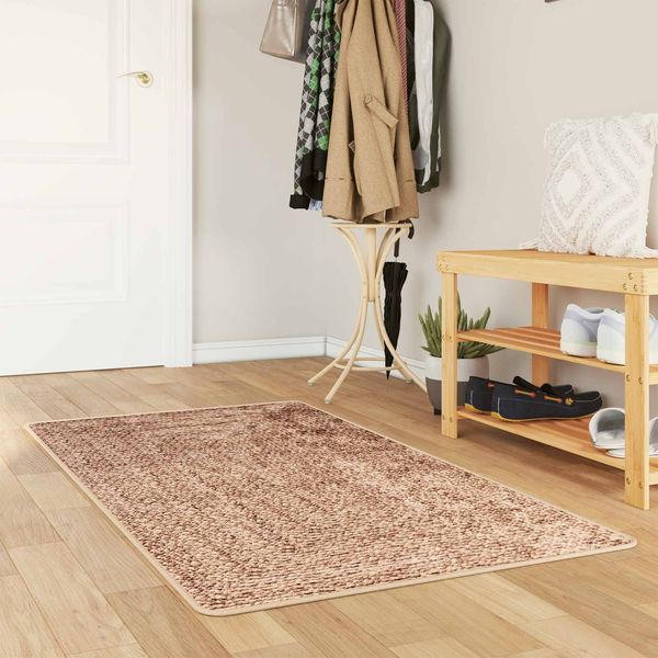 vidaXL Teppichläufer MARSA Gelb 80 x 150 cm Polyester und PVC 42023214