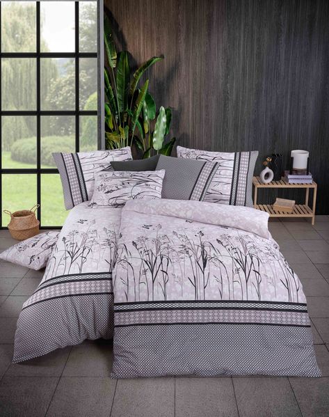 Renforce Bettwäsche Set 2 tlg. Tamara 135 x 200 cm 80 x 80 cm