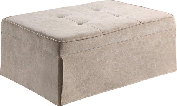 ATLFG Atlantic Home Collection Multifunktionshocker Finn, extra breit, 100 x 70 x 41 cm, Creme