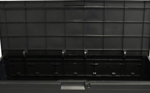 TOOMAX Multibox Mehrzweck Truhe Elegance 280 Liter schwarz 117 x 45 cm Bild 6