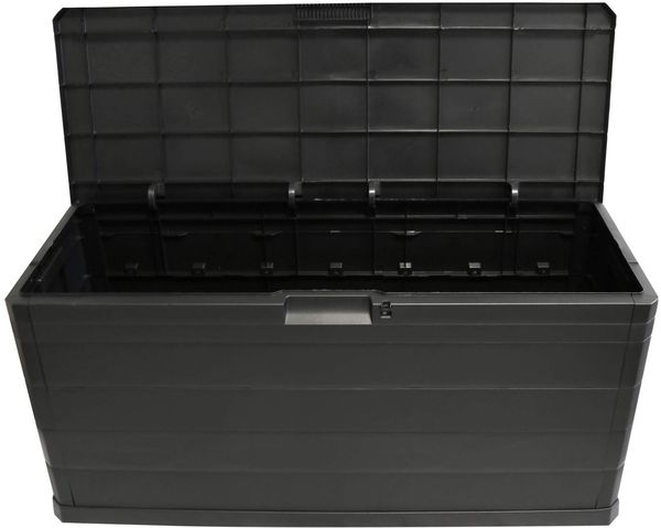 TOOMAX Multibox Mehrzweck Truhe Elegance 280 Liter schwarz 117 x 45 cm Bild 2