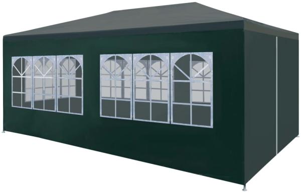 vidaXL Partyzelt 3x6 m Grün 45103