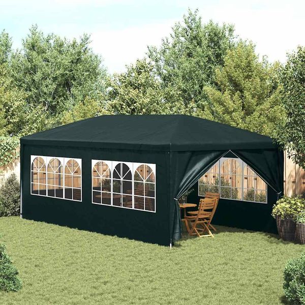 vidaXL Partyzelt 3x6 m Grün 45103