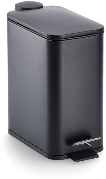Treteimer, Soft Close - Schwarz - 5 Liter