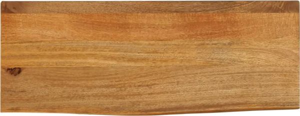 vidaXL Tischplatte mit Baumkante 70x20x2,5 cm Massivholz Mango 370513
