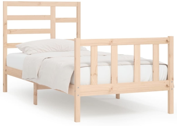 Massivholzbett Kiefer 100x200 cm [3107603]