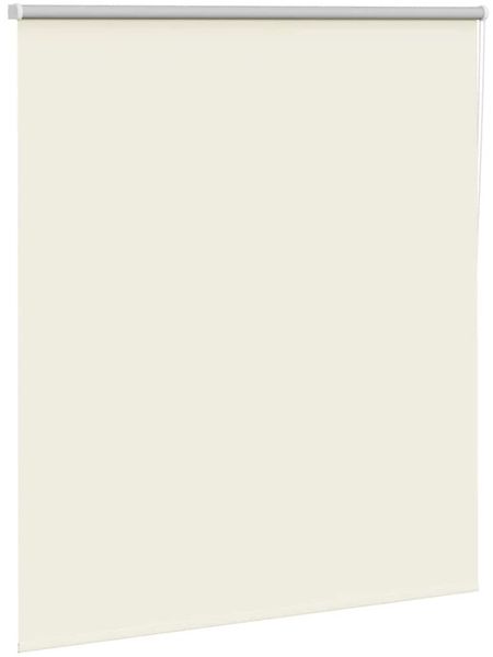 vidaXL Verdunkelungsrollo Cremeweiß 120x150cm Stoffbreite 116,6cm 4011652 Bild 3