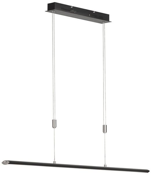 Fischer & Honsel 60546 Pendelleuchte Beat TW schwarz nickelfarben 85cm