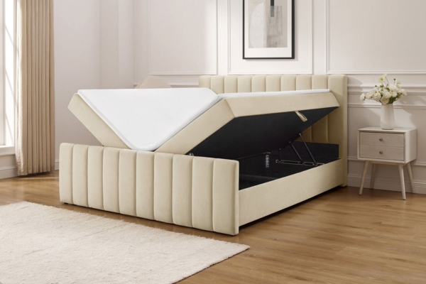 OTTO home Boxbett Yanna inkl. Bettkasten und Topper, Liegefläche 180x200 cm, erhältlich in der Größe 180x200 cm Bild 2