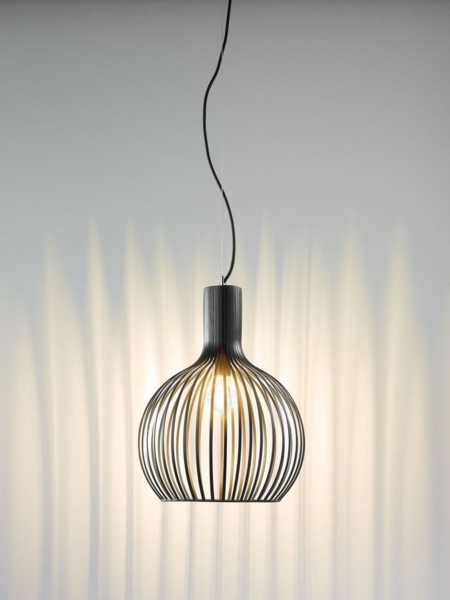 casa NOVA Pendelleuchte casa NOVA Pendelleuchte COLLIN DH 35x45 cm schwarz Hängelampe