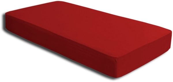 One Home Spannbettlaken, Jersey, Gummizug: rundum, (1 Stück), Baumwolle weich, Single Pack Bild 2