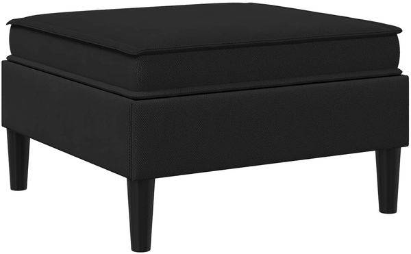 vidaXL Sofa-Hocker mit Stauraum Schwarz Samt 42027149 Bild 6