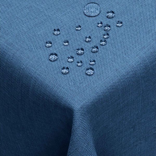 DecoHomeTextil Heimtextilmanufaktur Tischdecke Leinen Optik Tischdecke Tischtuch Abwaschbar Wasserabweisend