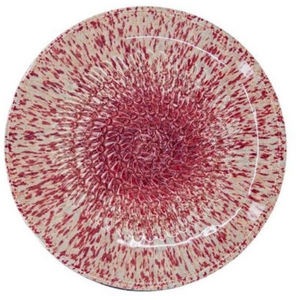 Kaladia Multireibe Reibeteller in Pink gesprenkelt - zum Zerkleinern von Zutaten, Keramik, handbemalte Küchenreibe aus Keramik - Made in Spain