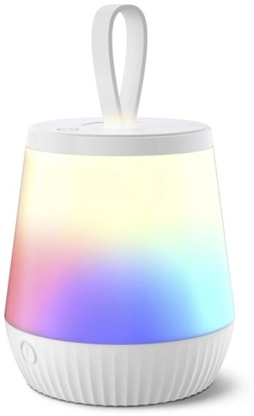 Hama LED-Nachtlicht Mobile Timer dimmbar wiederaufladbar Farbwechsel IP44 Umgebungsbeleuchtung Weiß Blau Grün Naturweiß Rot Warmweiß IP44 LED 5000 K