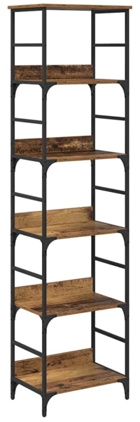 vidaXL Bücherregal Altholz 50 x 33 x 188,5 cm Holzwerkstoff 882757