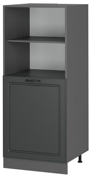 Herdumbauschrank R-Line Anthrazit Landhaus 60 cm Vicco Bild 5