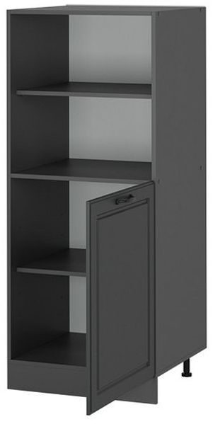 Herdumbauschrank R-Line Anthrazit Landhaus 60 cm Vicco Bild 3