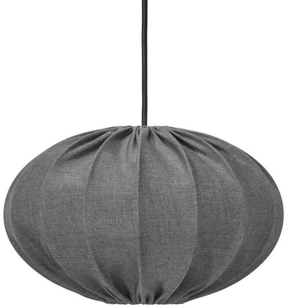 PR Home Pendelleuchte Hilma, Outdoor, Wetterfestes Material, Skandinavisches Design, Grau, 50cm