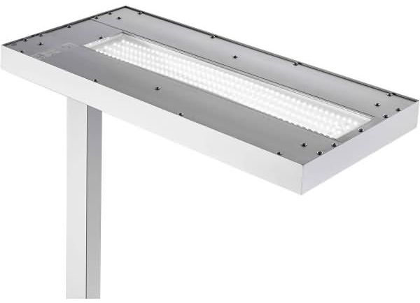 Alco LED-Stehleuchte 9080 Aluminium silberfarben Bild 3