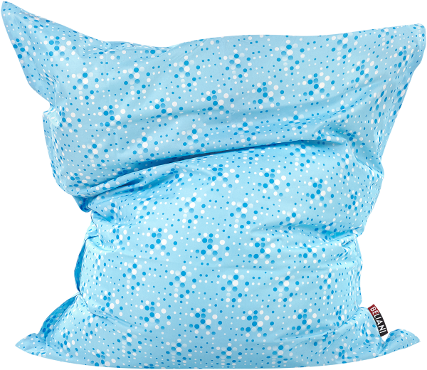 Großer Sitzsack Hellblau FUZZY