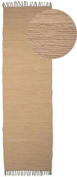 carpetfine Teppich Kelim Chindi uni, auch als Läufer, rechteckig, Höhe: 5 mm, Wendeteppich, reine Baumwolle, handgewebt, Uni-Farben, mit Fransen