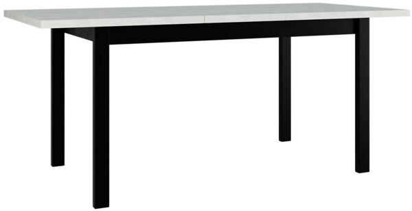 MIRJAN24 Esstisch Alba II, Ausziehbarer mit Einlegeplatte, 80x140/180 cm